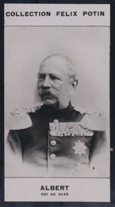 Frederic-Auguste Albert, King of Saxony (1828-1902) by European Photographer