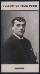 Gustave Worms (1836) (black and white photo) by European Photographer
