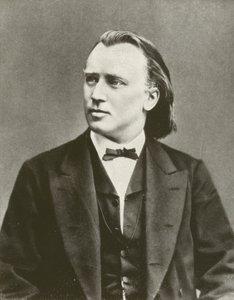 Johannes Brahms, Portrait, c. 1876 by European Photographer