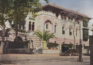 The French Embassy in Cairo by European Photographer