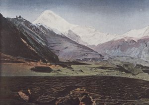 Mount Kasbeck by European Photographer