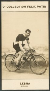 Lucien Lesna, Cycling