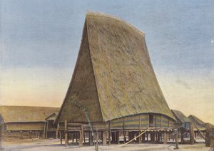 Common House (Town Hall) at Kontun Among the Mois Sedangs