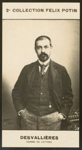 Maurice Desvallieres, Man of Letters by European Photographer