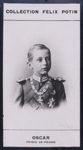 Oscar, Prince of Prussia (1888) by European Photographer
