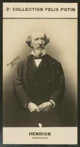Paul Henrion, Composer by European Photographer