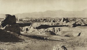 Persia, Ruins of Rei by European Photographer