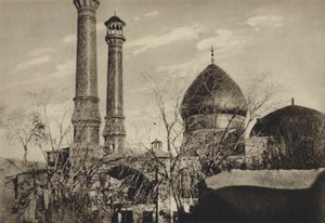 Persia, Teheran, Tomb of Abdoll Asim by European Photographer