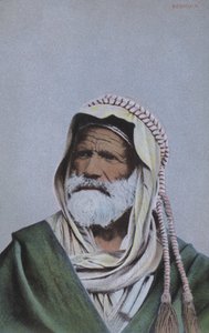 Portrait of a Bedouin man, Northern Africa by European Photographer