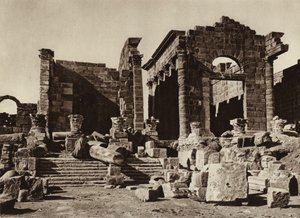 Sbeitia, Temple by European Photographer