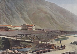 Lars Station, Military Road of Georgia by European Photographer