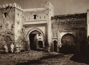 Tetuan, Old city gate by European Photographer