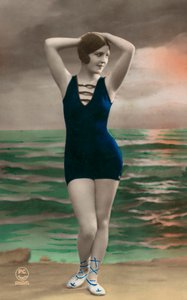 Young Woman in a Bathing Costume