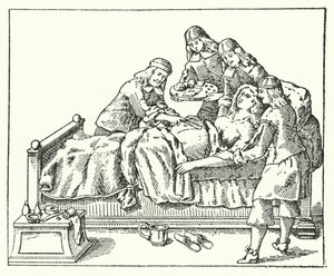 A Caesarean operation in the seventeenth century
