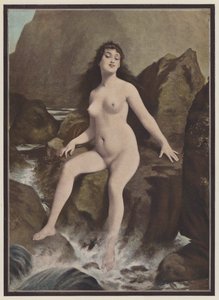A Siren, a Creature from Greek Mythology by European School