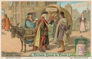 A Travelling Bookseller in the 16th Century