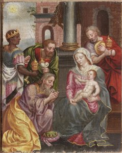 Adoration of the Magi by European School