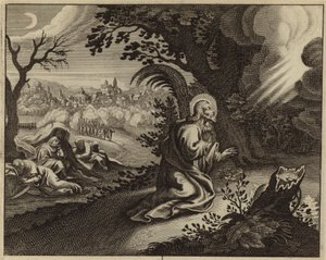 Agony of Jesus Christ in the Garden of Gethsemane by European School