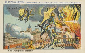 Airborne firefighters in the year 2000 by European School