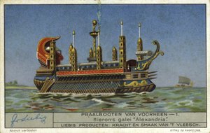 Alexandria, galley of Hiero II, Tyrant of Syracuse, 3rd Century BC