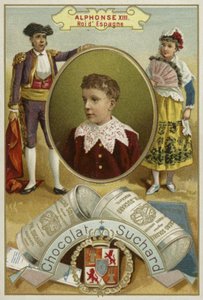 Alfonso XIII, King of Spain by European School