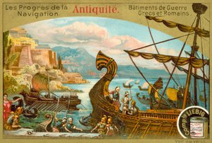 Ancient Greek and Roman war galleys