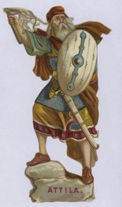 Attila the Hun by European School