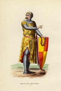 Aubrey De Vere, Earl of Oxford by European School