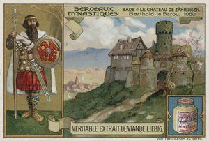 Baden; Zaehringen Castle and Berthold II, Duke of Carinthia, 1060