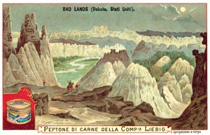 Badlands, South Dakota, USA by European School