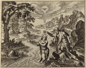 Baptism of Jesus Christ by European School