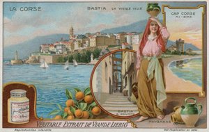 Bastia, Cap Corso and a Peasant Girl