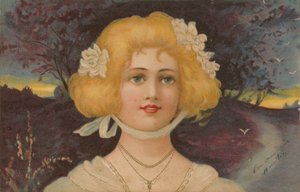 Blonde with Blue Eyes