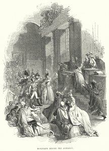 Bonaparte before the Assembly by European School