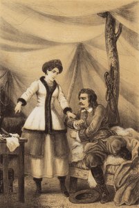 Catherine I of Russia telling Peter the Great: 