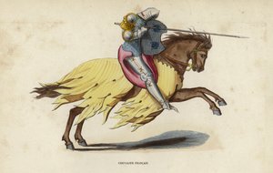French Knight by European School