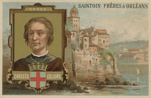 Christopher Columbus, Genoese explorer by European School
