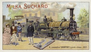 Crampton High Speed Locomotive, 1852