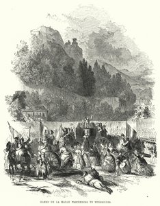 Dames de la Halle Proceeding to Versailles by European School