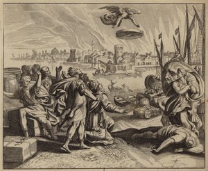 Doom of Babylon by European School