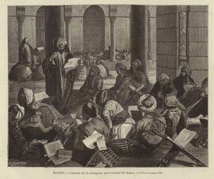 Egypt - Chair of the Mosque of Al-Azhar University by European School