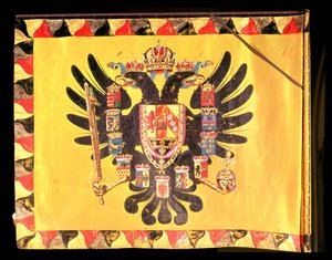 Flag of the Imperial Habsburg Dynasty, c.1700