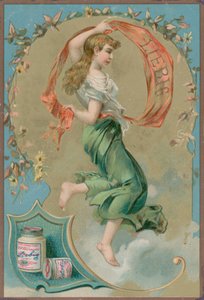Folk Girl in Green by European School