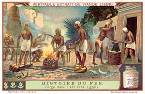 Forge in Ancient Egypt by European School