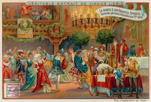 German Dance of the 15th Century by European School