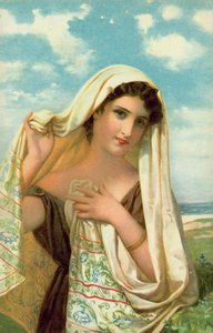 Girl with Veil by European School