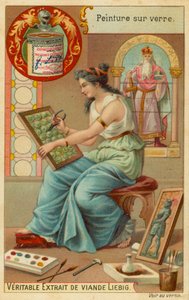 Glass Painting by European School