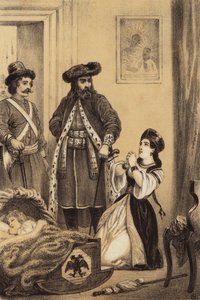 Guards Waiting for the Infant Tsar Ivan VI of Russia to Wake by European School