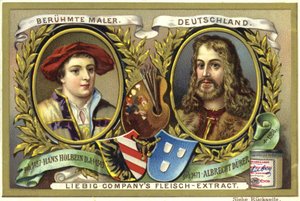Hans Holbein and Albrecht Durer, German artists by European School