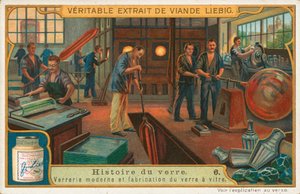 History of Glass by European School